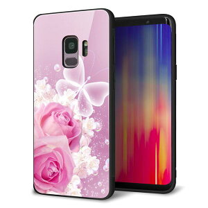 Galaxy S9 SC-02K �P�[�X �J�o�[ �w�� �K���X TPU �f�U�C�� �K���v�� �y���[�Y���}���X�z ��� ���� MMLM