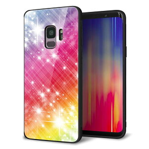 Galaxy S9 SC-02K �P�[�X �J�o�[ �w�� �K���X TPU �f�U�C�� �K���v�� �y���C���{�[�t���[���z ��� ���� MMLM