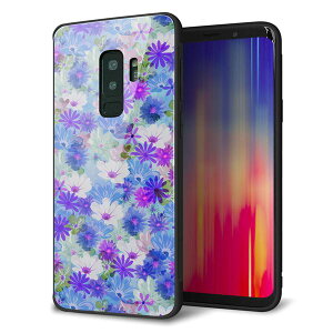 Galaxy S9+ SC-03K �P�[�X �J�o�[ �w�� �K���X TPU �f�U�C�� �K���v�� �y���o�e�B�v�����g �v���X�h�t�����[ �u���[�z ��� ���� MMLM