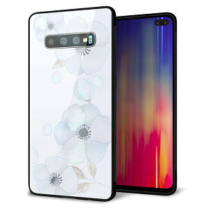 docomo Galaxy S10+ SC-04L �P�[�X �J�o�[ �X�}�z�P�[�X �w�� �K���X TPU �K���v�� �ySC951 �h�D�E�t���[��(�G���W�F���u���[)�z MMLM
