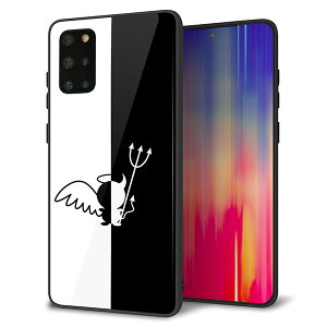 au Galaxy S20+ SCG02 �P�[�X �J�o�[ �X�}�z�P�[�X �w�� �K���X TPU �K���v�� �y�n�[�t�f�r�b�g�z MMLM