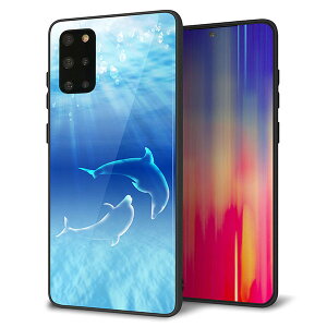 au Galaxy S20+ SCG02 �P�[�X �J�o�[ �X�}�z�P�[�X �w�� �K���X TPU �K���v�� �y�C�̎��_�C���J�z MMLM
