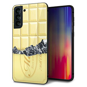 au Galaxy S21 PLUS 5G SCG10 �P�[�X �J�o�[ �w�� �K���X TPU �f�U�C�� �K���v�� �y553 �`���R-�z���C�g�z ��� ���� MMLM