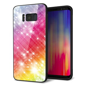 Galaxy S8 SCV36 �P�[�X �J�o�[ �w�� �K���X TPU �f�U�C�� �y VA872 ���C���{�[�t���[�� �z ��� ���� MMLM