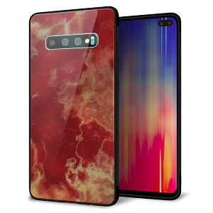 au Galaxy S10+ SCV42 �P�[�X �J�o�[ �X�}�z�P�[�X �w�� �K���X TPU �K���v�� �yKM870 �嗝��RD�z MMLM