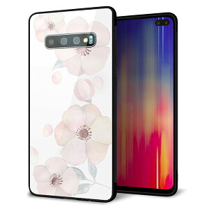 au Galaxy S10+ SCV42 �P�[�X �J�o�[ �X�}�z�P�[�X �w�� �K���X TPU �K���v�� �ySC948 �h�D�E�t���[��(�z���C�g)�z MMLM