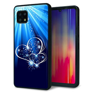 au AQUOS sense6 SHG05 �P�[�X �J�o�[ �w�� �K���X TPU �f�U�C�� �K���v�� �y702 �X�C�~���O�n�[�g�z ��� ���� MMLM