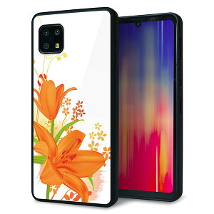 au AQUOS sense6 SHG05 �P�[�X �J�o�[ �w�� �K���X TPU �f�U�C�� �K���v�� �ySC848 ���� �I�����W�z ��� ���� MMLM