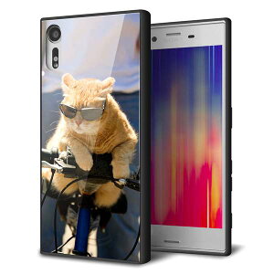 Xperia XZ SO-01J docomo �G�N�X�y���AXZ �P�[�X �J�o�[ �w�� �K���X TPU �f�U�C�� �y 595 �ɂ��ƃT�C�N�� �z �K���v�� �X�}�z�P�[�X �g�уP�[�X MMLM
