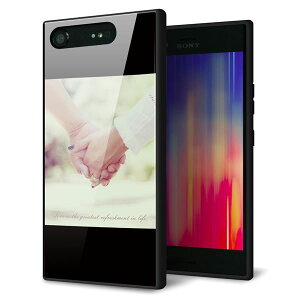 Xperia XZ1 SO-01K �P�[�X �J�o�[ �w�� �K���X TPU �f�U�C�� �y KM875 �J�b�v�� �z ��� ���� MMLM