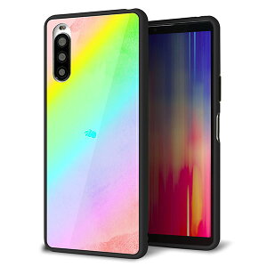 docomo Xperia 10 II SO-41A �P�[�X �J�o�[ �X�}�z�P�[�X �w�� �K���X TPU �K���v�� �y�f�U�C���z MMLM