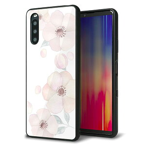 docomo Xperia 10 III SO-52B �P�[�X �J�o�[ �w�� �K���X TPU �f�U�C�� �K���v�� �ySC948 �h�D�E�t���[��(�z���C�g)�z ��� ���� MMLM