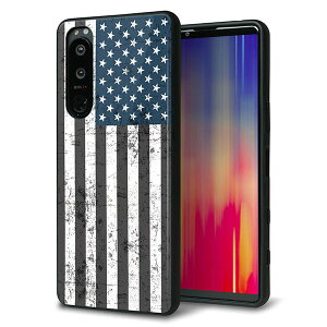 docomo Xperia 5 III SO-53B �P�[�X �J�o�[ �w�� �K���X TPU �f�U�C�� �K���v�� �yEK864 �A�����J���t���b�O �r���e�[�W�z ��� ���� MMLM