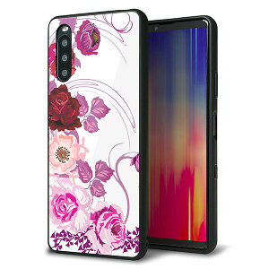 au Xperia 10 III SOG04 �P�[�X �J�o�[ �w�� �K���X TPU �f�U�C�� �K���v�� �y116 6���̃o���z ��� ���� MMLM