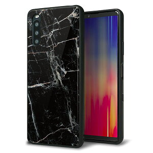 au Xperia 10 III SOG04 �P�[�X �J�o�[ �w�� �K���X TPU �f�U�C�� �K���v�� �yKM867 �嗝��BK�z ��� ���� MMLM