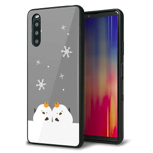 au Xperia 10 III SOG04 �P�[�X �J�o�[ �w�� �K���X TPU �f�U�C�� �K���v�� �yTA019 �~�V�}�G�i�K�z ��� ���� MMLM