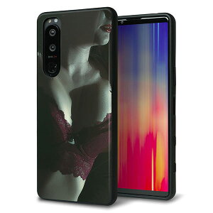 au Xperia 5 III SOG05 �P�[�X �J�o�[ �w�� �K���X TPU �f�U�C�� �K���v�� �yKM887 �����W�F���[�z ��� ���� MMLM