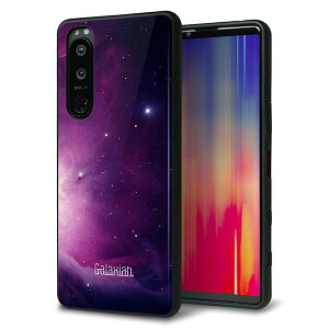 au Xperia 5 III SOG05 P[X Jo[ w KX TPU fUC Kv yKM925 Galaxias Purplez   MMLM