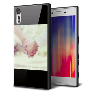 Xperia XZs SOV35 au �G�N�X�y���AXZs �P�[�X �J�o�[ �w�� �K���X TPU �f�U�C�� �y KM875 �J�b�v�� �z �K���v�� �X�}�z�P�[�X �g�уP�[�X MMLM