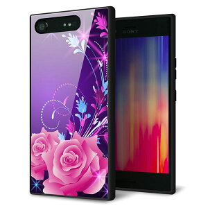 Xperia XZ1 SOV36 �P�[�X �J�o�[ �w�� �K���X TPU �f�U�C�� �y 1177 ���F�̖� �z ��� ���� MMLM