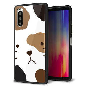 au Xperia 10 II SOV43 �P�[�X �J�o�[ �X�}�z�P�[�X �w�� �K���X TPU �K���v�� �y�݂��z MMLM