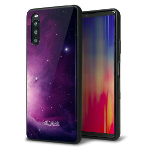 SIMt[ Xperia 10 III Lite XQ-BT44 P[X Jo[ w KX TPU fUC Kv yKM925 Galaxias Purplez   MMLM