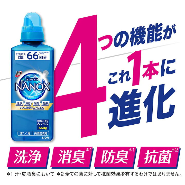 楽天市場】トップ ナノックス(NANOX) トップ スーパーナノックス 蛍光 