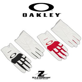 【OAKLEY】オークリー Oakley Golf Glove 18.0 FOS901697 ホワイト・レッド 21・22・23・24・25・26 ゴルフ用グローブ