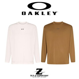 SALE【OAKLEY】オークリー ENHANCE QD LS TEE BOLD EVO 2.7 FOA405826 シナモン・ホワイト S・M ドライシャツ