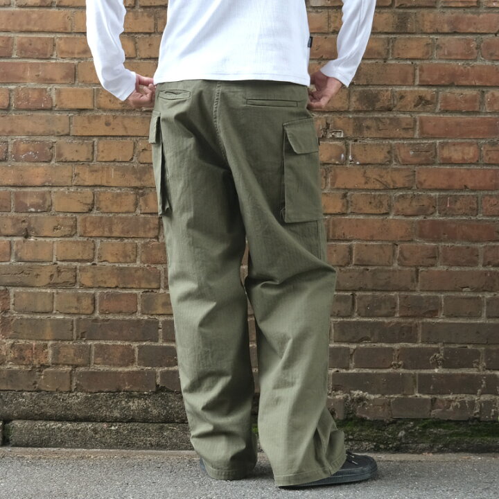 楽天市場】米軍タイプ M-43 HBTパンツ #PP374YN M43パンツ メンズ 