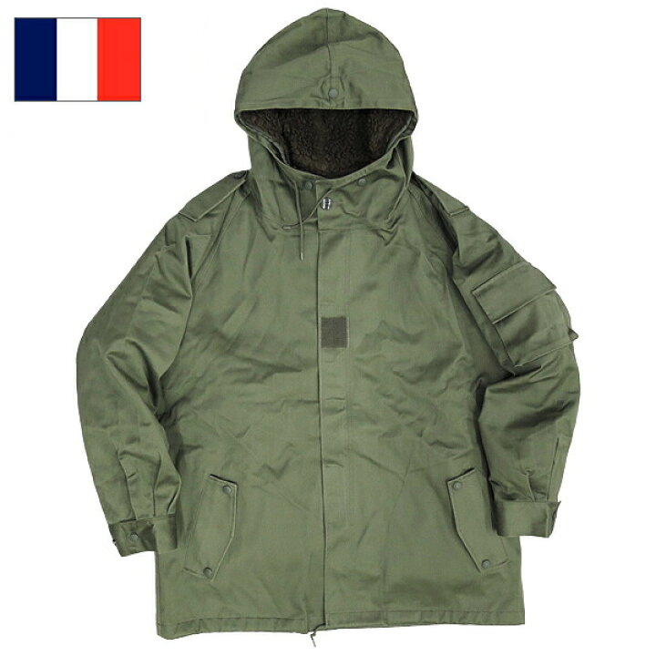 楽天市場】フランス軍 F-2パーカー ライナー付き USED JP016UN 
