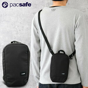 PACSAFE パックセーフ #11060(12970385) RFIDセーフ テッククロスボディ鞄 カバン バッグ メンズ レディース 男性 女性 ワンショルダー 斜め掛け 盗難防止機能 海外旅行 アウトドア