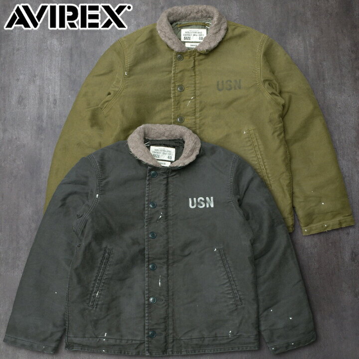 楽天市場】AVIREX アビレックス #7835952054 ウォッシュド N-1 デッキ 