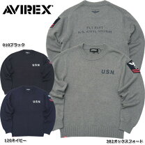 楽天市場】AVIREX（ニット・セーター｜トップス）：メンズファッション 