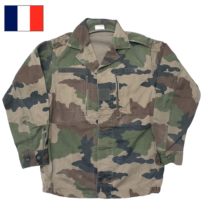 【楽天市場】フランス軍 F2 ジャケット CCEカモフラージュ USED