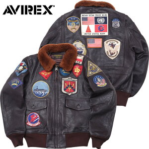 AVIREX �A�r���b�N�X #7830950009[7834950011](6101063) �S�[�g G-1 �W���P�b�g�wTOP GUN�x G1 �����Y �j�� �v ���U�[ �{�v �� �€ �R�r ���[�g�� �{�A �u���]�� �A�E�^�[ �g�b�v�K��