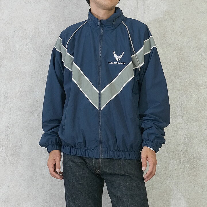 楽天市場】米軍 AIR FORCE PTU トレーニングジャケット ナイロン 