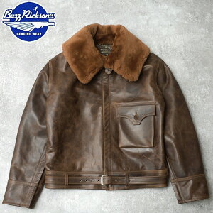 BUZZ RICKSON'S �o�Y���N�\���Y #BR80662 B-2 �t���C�g �W���P�b�g�wWERBER LEATHER COAT CO., INC.�x B2 �����Y �j�� �A�E�^�[ �~���^���[ �{�v �n�v �z�[�X�n�C�h ���U�[ �� �v�W���� ���[�g�� �r�v �h�� �H 