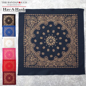 ���[���։� THE BANDANNA COMPANY �o���_�i�J���p�j�[ #TBC009 ���^���b�N�y�C�Y���[ �o���_�i�n�o�n���N �X�J�[�t �n���J�` �w�b�h���b�v BANDANA PAISLEY HAV-A-HANK ���^���J���[