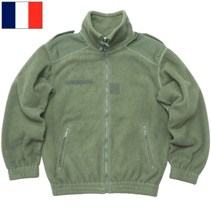 楽天市場】フランス軍 フリースジャケット オリーブ USED JJ295UN 実物 