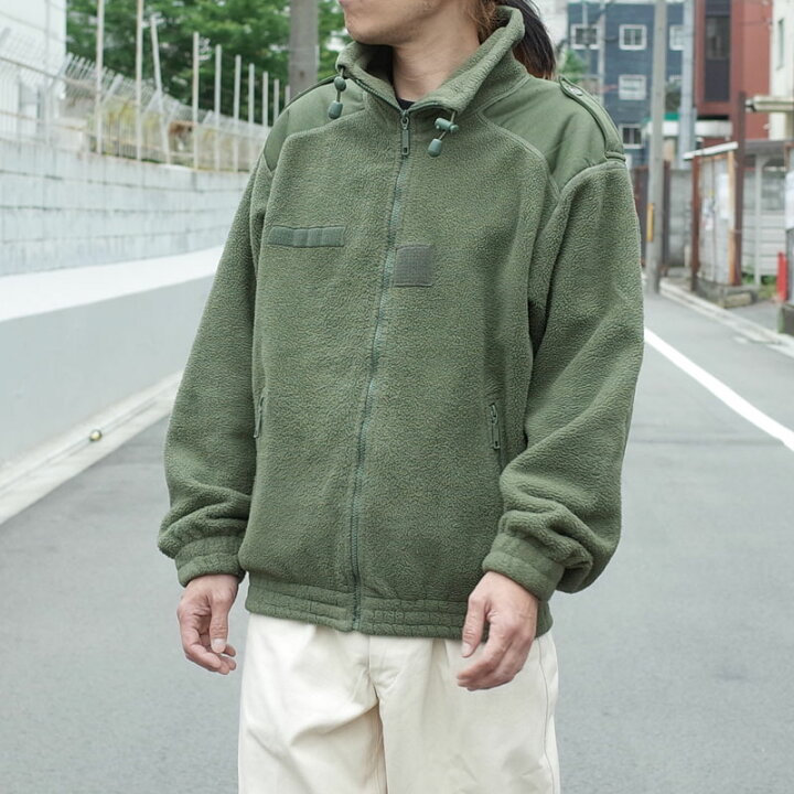 楽天市場】フランス軍 フリースジャケット オリーブ USED JJ295UN 実物 