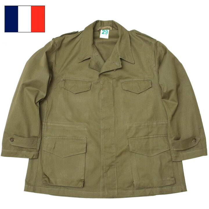 楽天市場】フランス軍 M-47 フィールドジャケット HBT 後期型 デッド 
