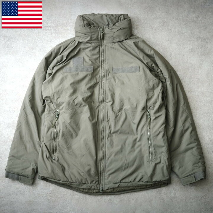 楽天市場】米軍 LEVEL7 パーカー プリマロフト デッドストックECWCS  