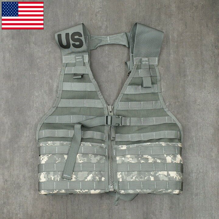 楽天市場】米軍 MOLLE2 FLC タクティカルベスト ACU デッドストック 
