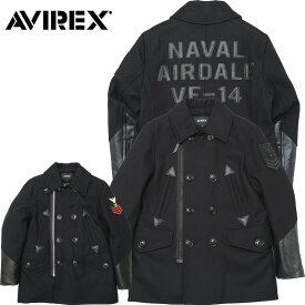 AVIREX アビレックス #7832255013(6122143) ネイバル Pジャケット アヴィレックス Pコート ピーコート メンズ 男性 防寒 アウター ブルゾン ミリタリー