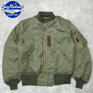 BUZZ RICKSON'S �o�Y���N�\���Y #BR14920 MA-1 �t���C�g�W���P�b�g �X�����_�[ �I���W�i�� �X�y�b�N�wBUZZ RICKSON MFG. CO.�x �Z�[�W �O���[�� �����Y �j�� �~���^���[ MA1 �A�E�^�[ �u���]�� �W�����p�[ �^