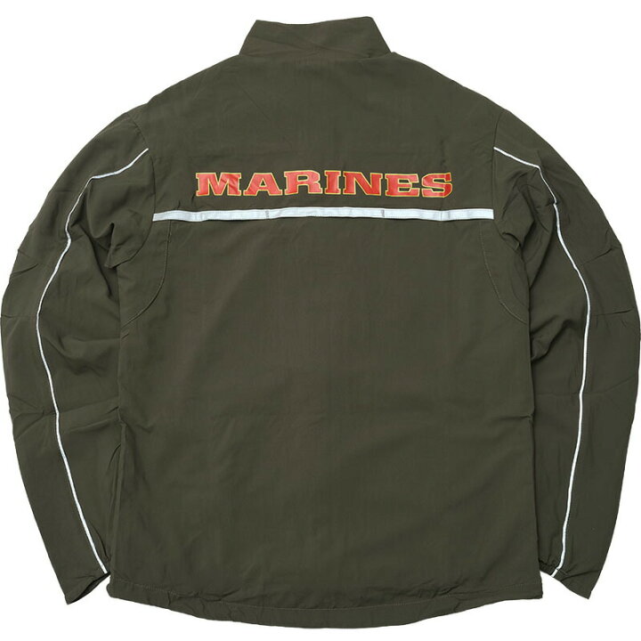楽天市場】米軍 USMC トレーニングジャケット ナイロン オリーブ  