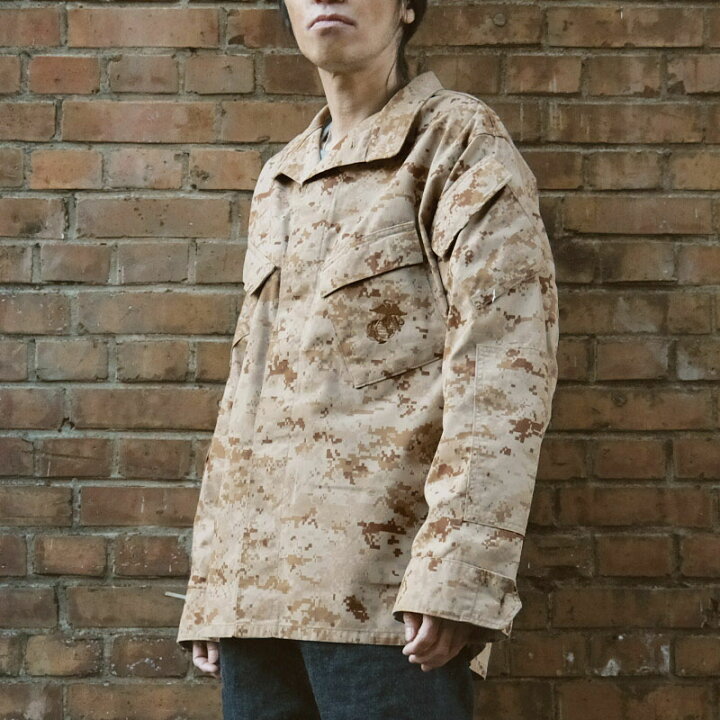 楽天市場】米軍 USMC コンバットジャケット MARPATデザート USED 