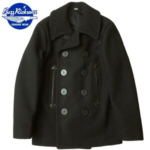 BUZZ RICKSON'S oYN\Y #BR12394 36OZ. WOOL MELTON PEA COAT WILLIAM GIBSON COLLECTIONoYN\Y