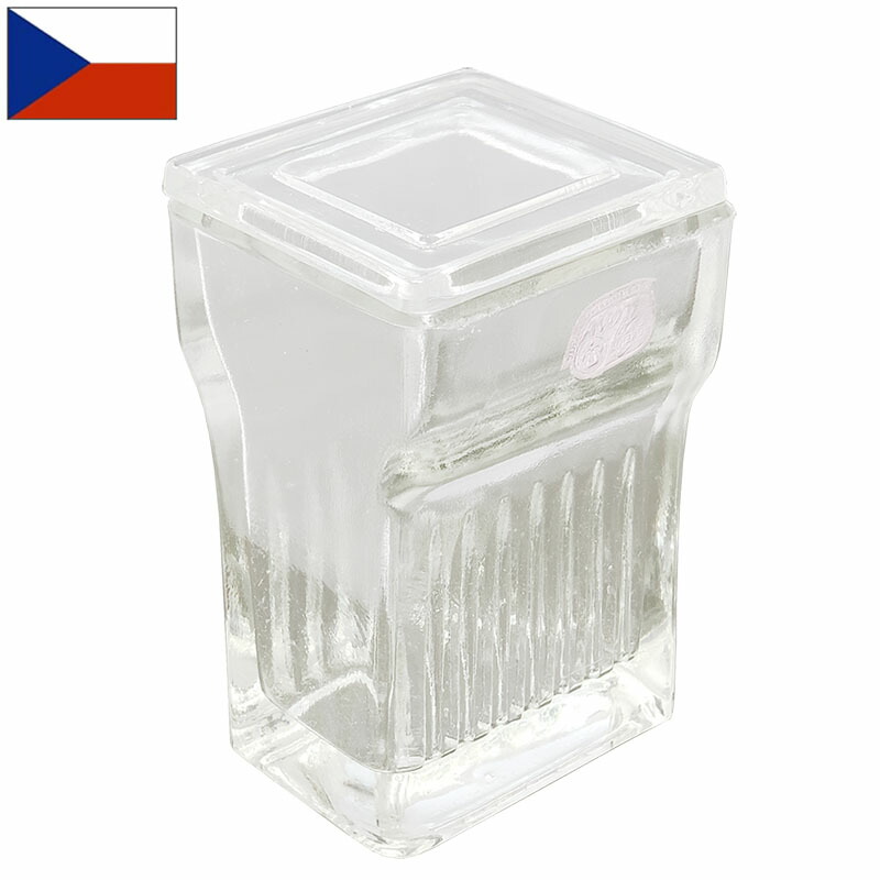楽天市場】チェコ軍 ガラスボックス 蓋付き ボヘミアガラス デッド 